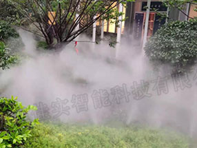 售樓處噴霧造景系統營造